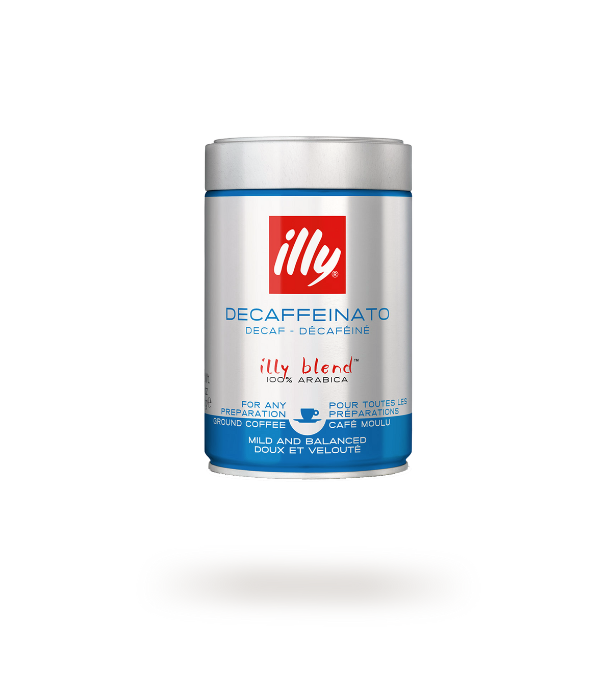 Café molido ILLY Descafeinado 250 gr