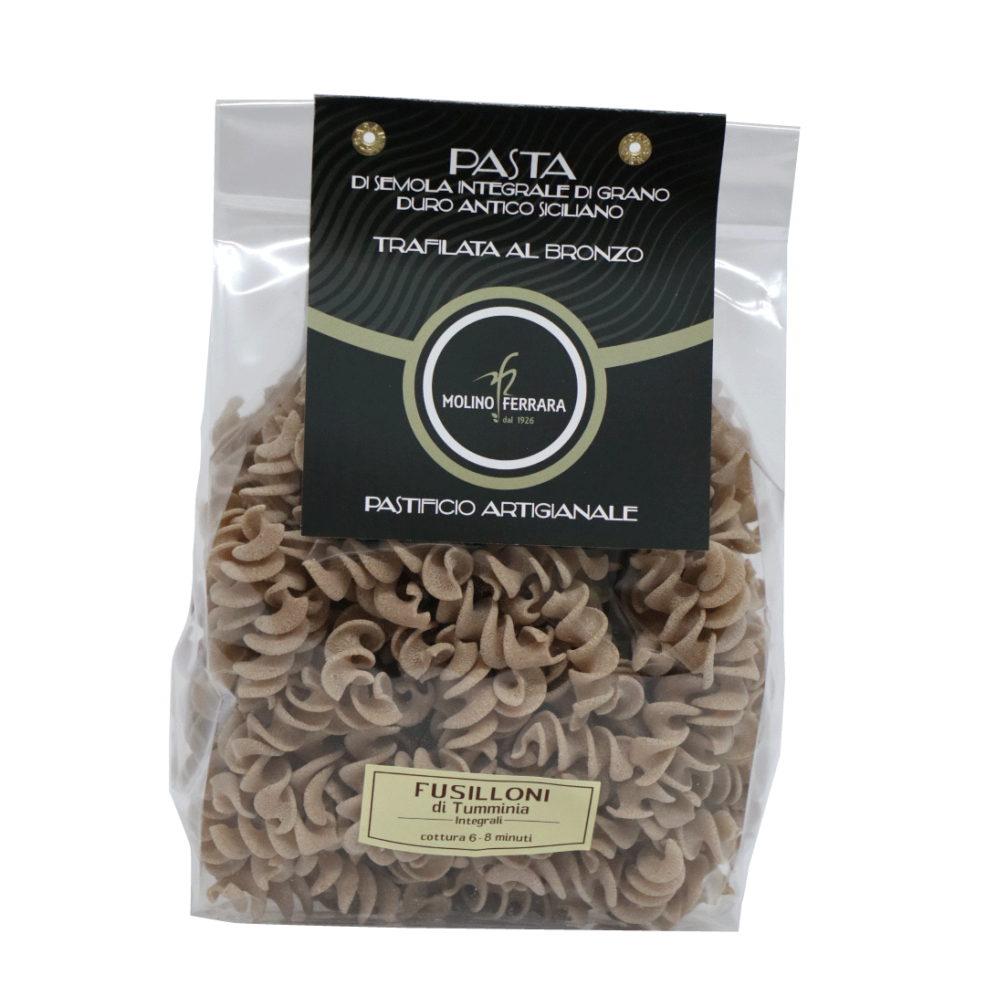 Pasta Artesanal INTEGRAL Molino Ferrara Fusilli 500 g