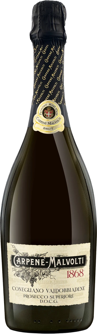 Prosecco Superiore DOCG
Carpenè Malvolti 1868 Conegliano Valdobbiadene Brut 75 cl
