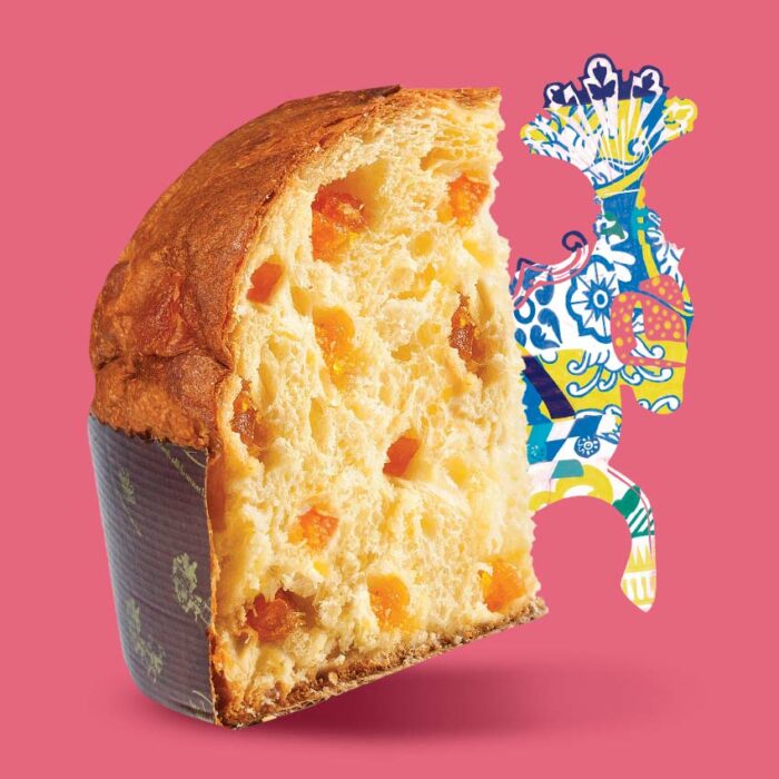 Panettone Artigianale alla Pesca Di Stefano 750 g