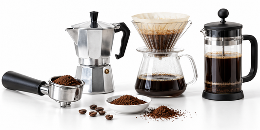 Molienda del café: cuál elegir para espresso, moka, filtro y French press