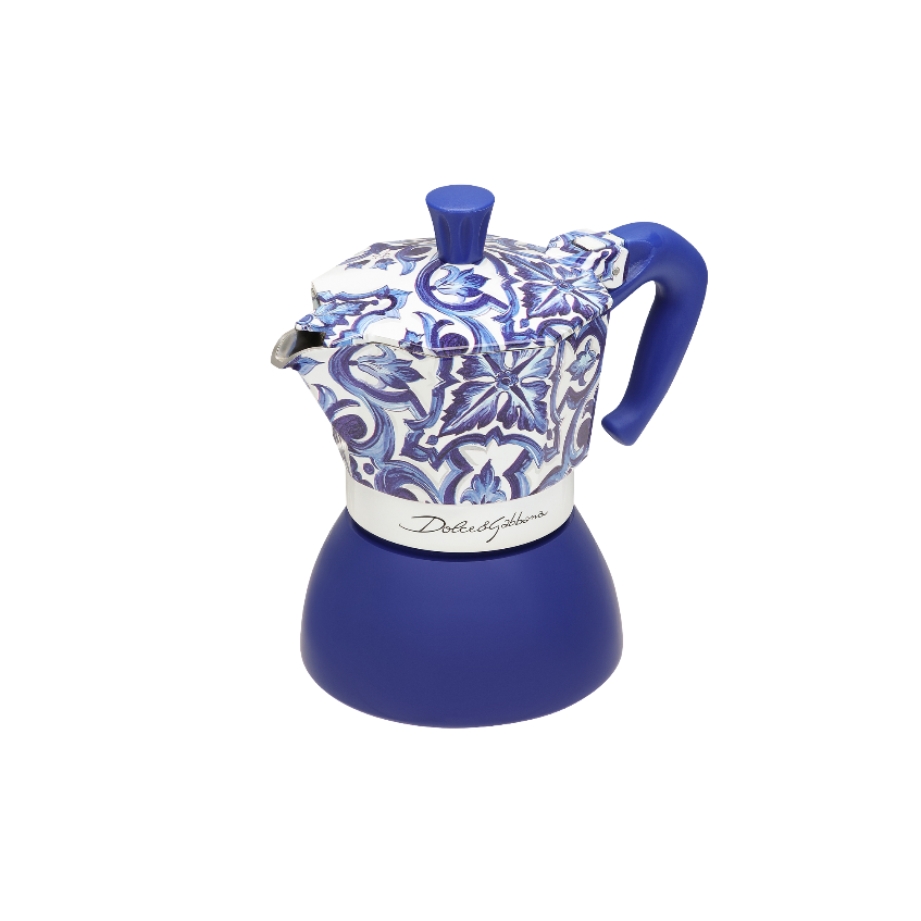 Moka Induction Dolce&Gabbana Bialetti Blu Mediterraneo