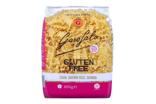Mafalda corta SIN GLUTEN Garofalo 400 gr