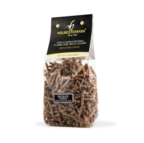 Pasta Artesanal INTEGRAL Molino Ferrara Busiate Corte 500 gr