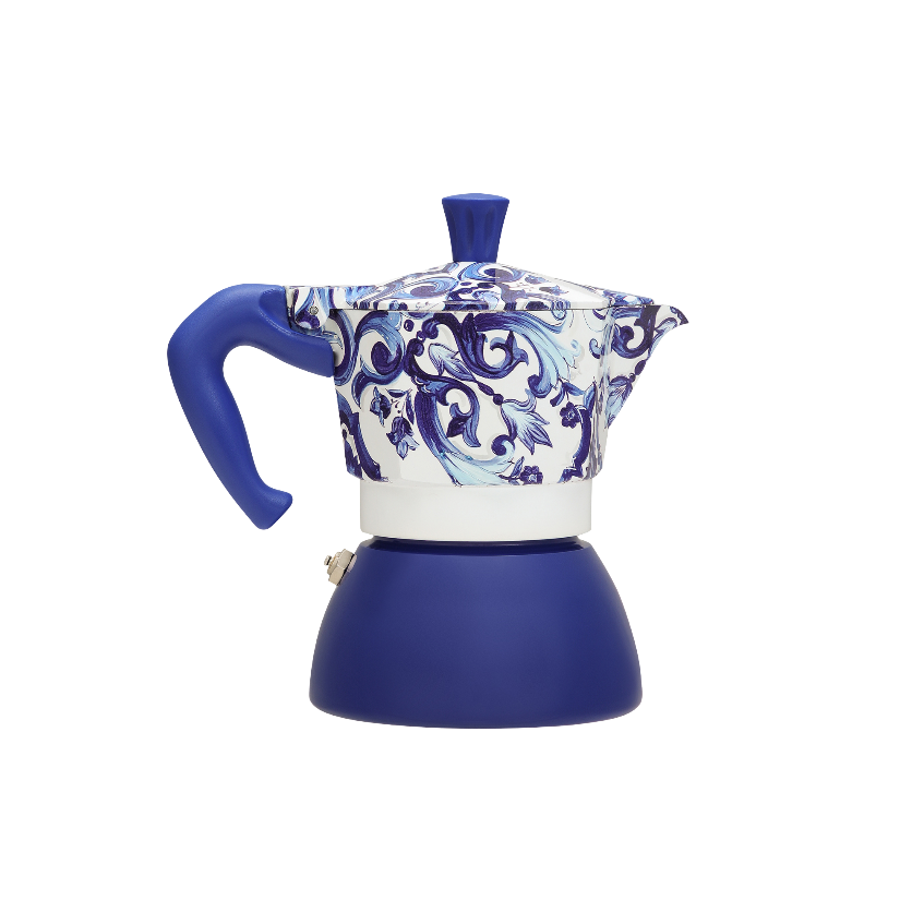 Moka Induction Dolce&Gabbana Bialetti Blu Mediterraneo