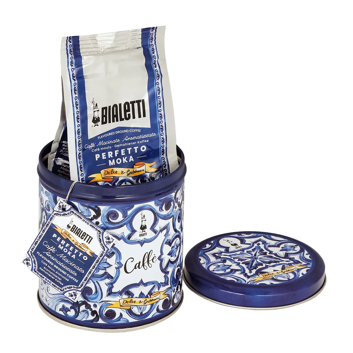 Café molido Perfetto moka Autentico Bialetti D&G 200 gr