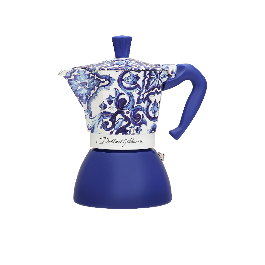 Moka Induction Dolce&Gabbana Bialetti Blu Mediterraneo