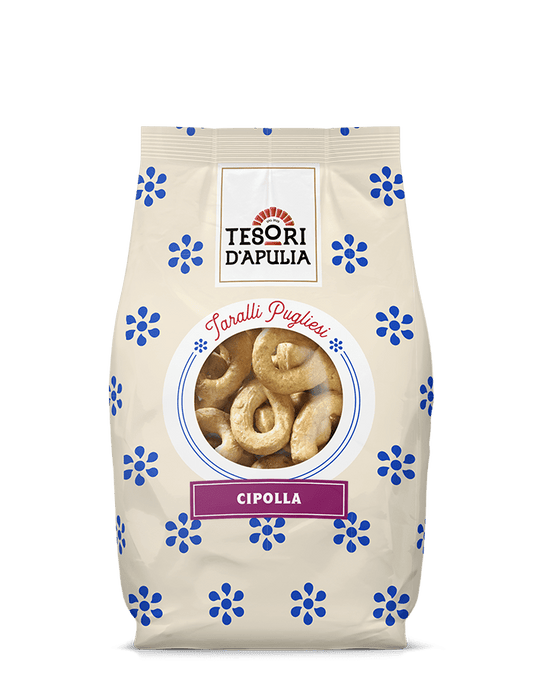 Taralli pugliesi alla Cipolla 400 gr
