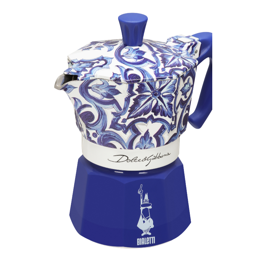 Moka Express Dolce&Gabbana Bialetti Blu Mediterraneo