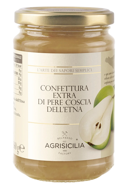 Confettura Extra di Pere Coscia dell’Etna 360g Agrisicilia