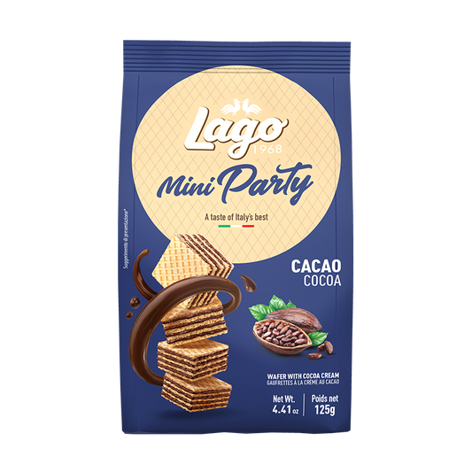 Mini Wafer Cacao Lago 125 g
