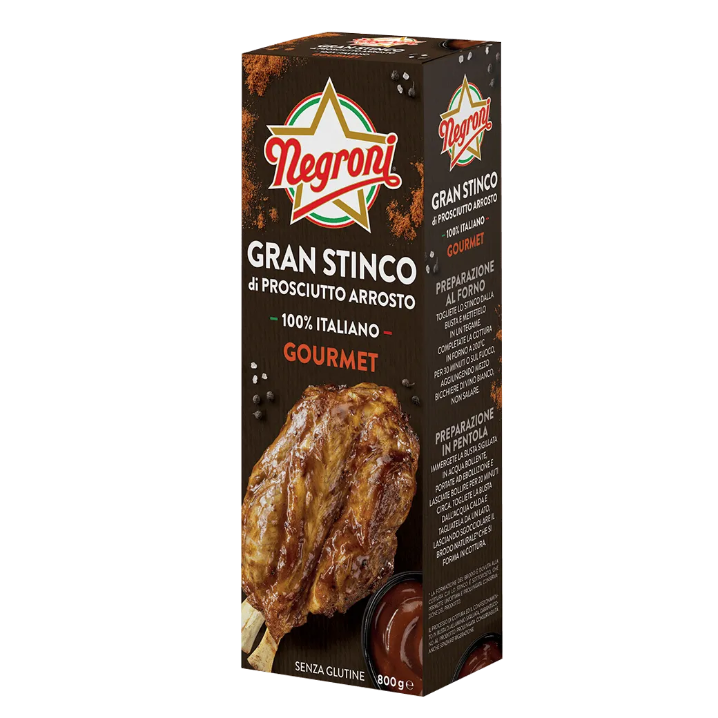 Stinco di prosciutto arrosto 800 gr Negroni