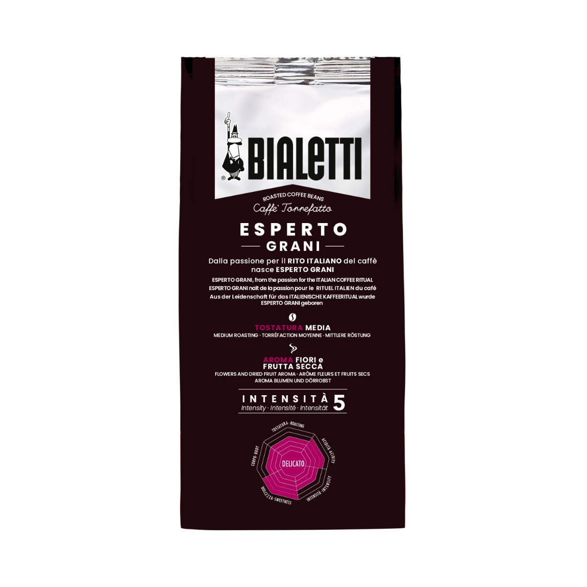Café en grano Pregiato Bialetti 500 gr