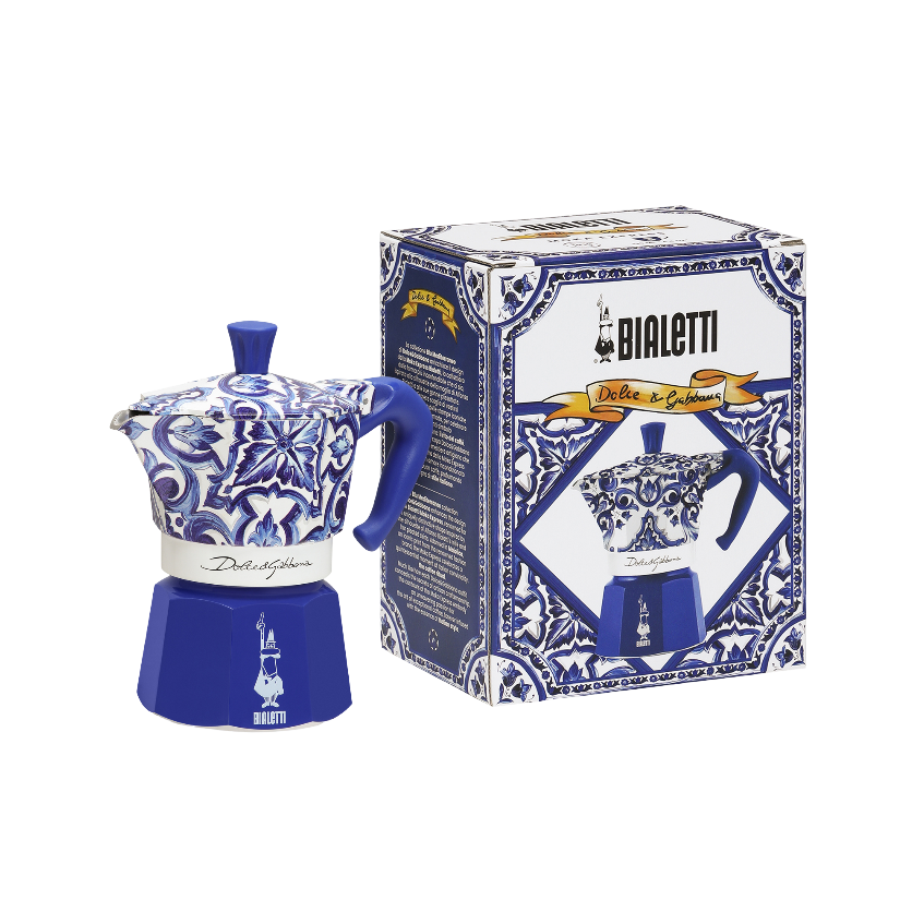 Moka Express Dolce&Gabbana Bialetti Blu Mediterraneo