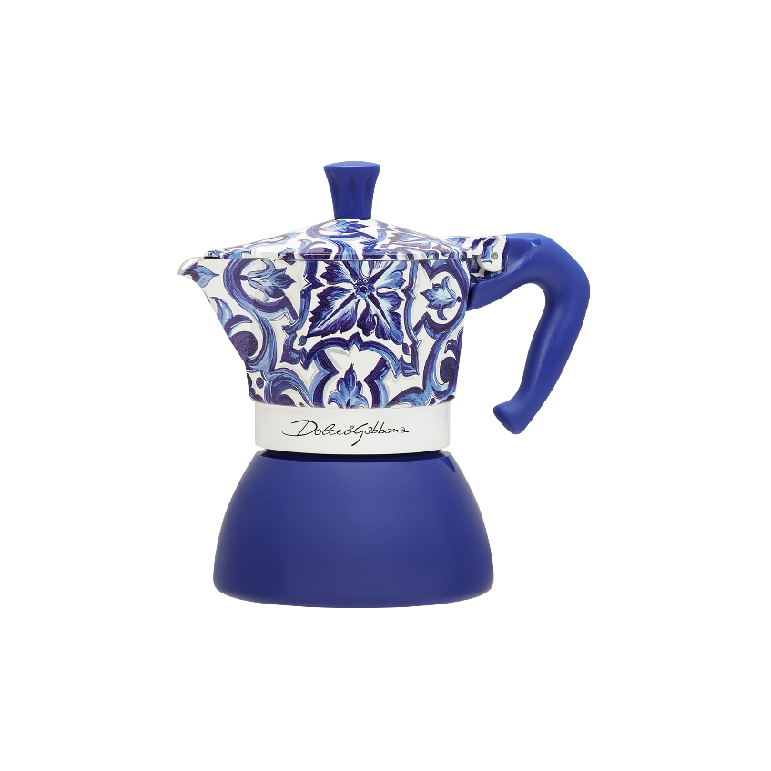 Moka Induction Dolce&Gabbana Bialetti Blu Mediterraneo
