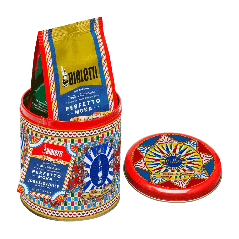 Café molido Perfetto moka irresistibile Bialetti D&G 200 gr
