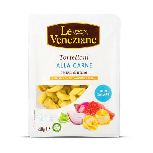 Tortelloni con carne 250 g SIN GLUTEN Le Veneziane