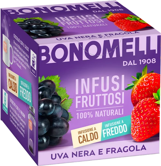 Infusión Uva negra y Fresa Bonomelli