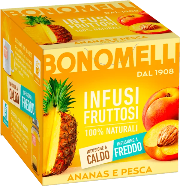 Infusión Piña y Melocotón Bonomelli