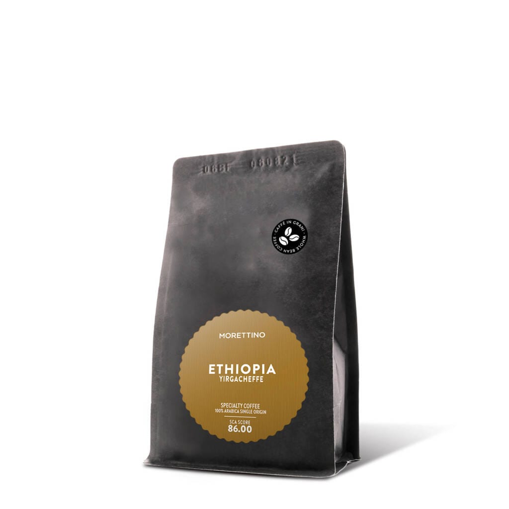 Café en grano ETHIOPIA Yirgacheffe Specialty Coffee 200 g Morettino