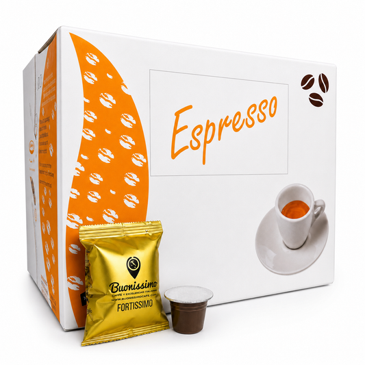 100 cápsulas compatibles NESPRESSO®* Fortissimo