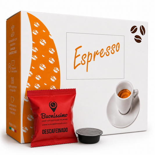 100 cápsulas compatibles LAVAZZA A MODO MIO®* Descafeinado