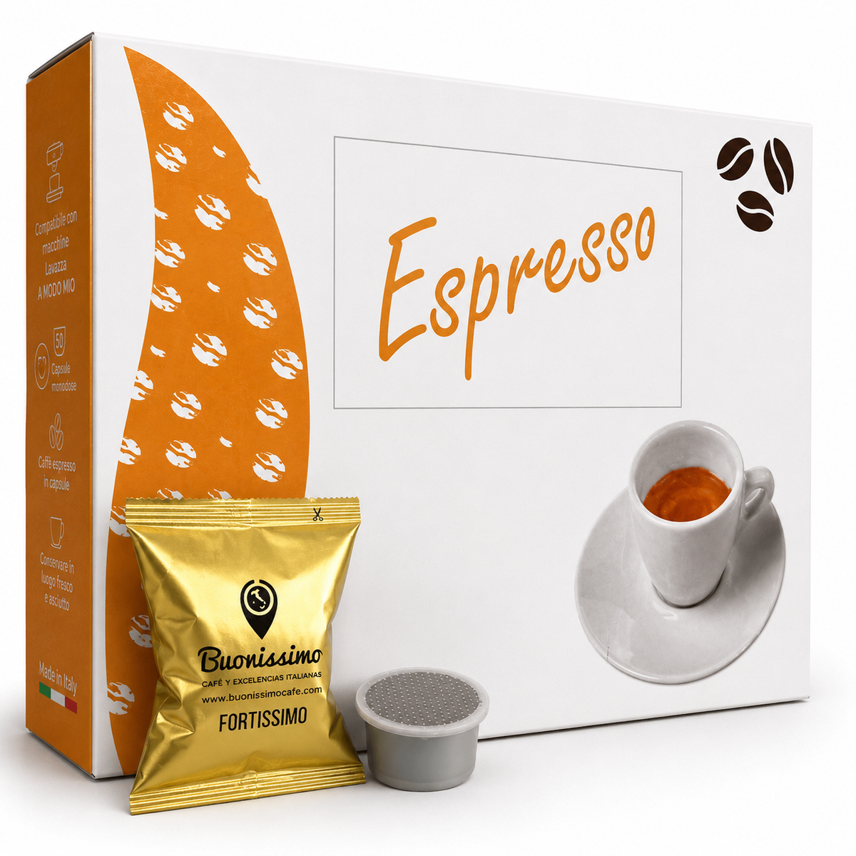 100 cápsulas compatibles LAVAZZA POINT®* Fortissimo