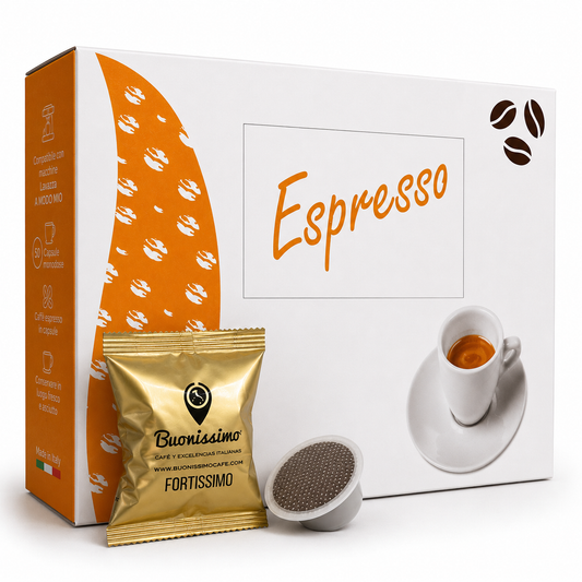 100 cápsulas compatibles BIALETTI®* Fortissimo