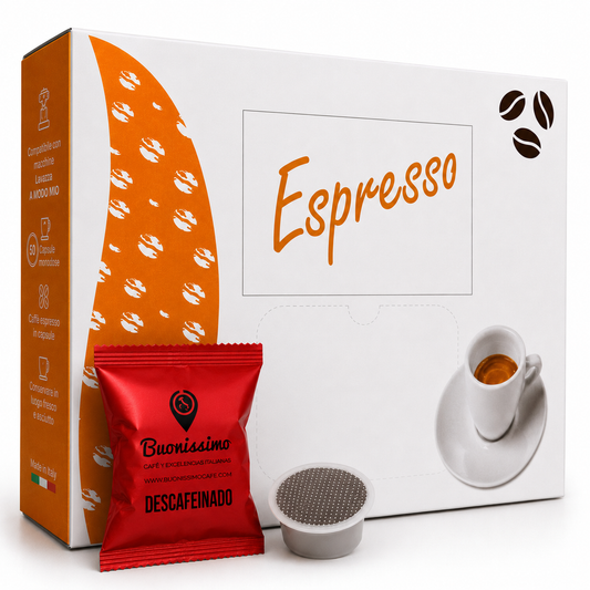 100 cápsulas compatibles *BIALETTI Descafeinado