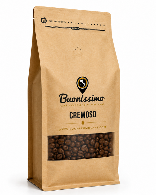 Café en grano CREMOSO Buonissimo Café 1 kg