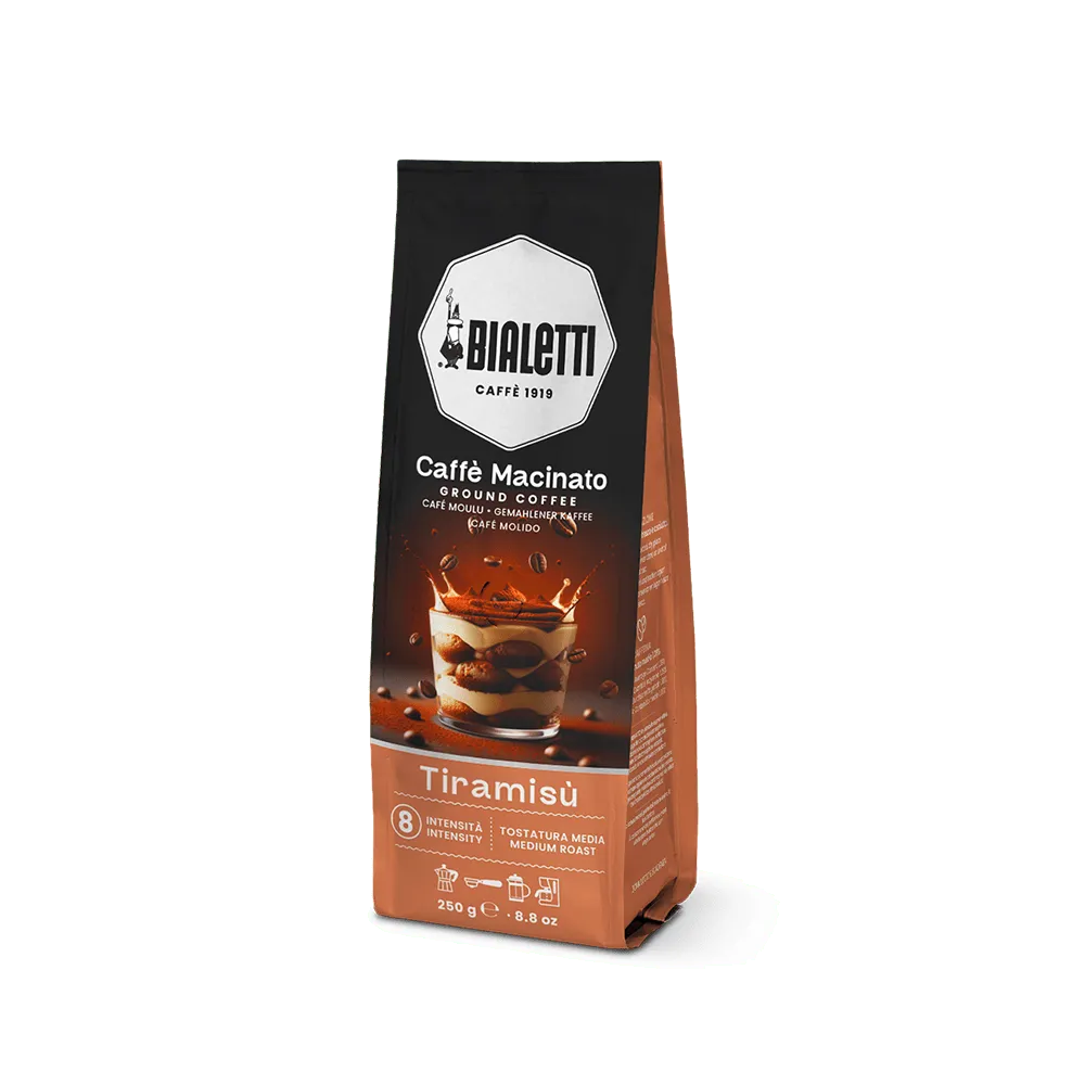 Café molido TIRAMISÚ Bialetti 250 g