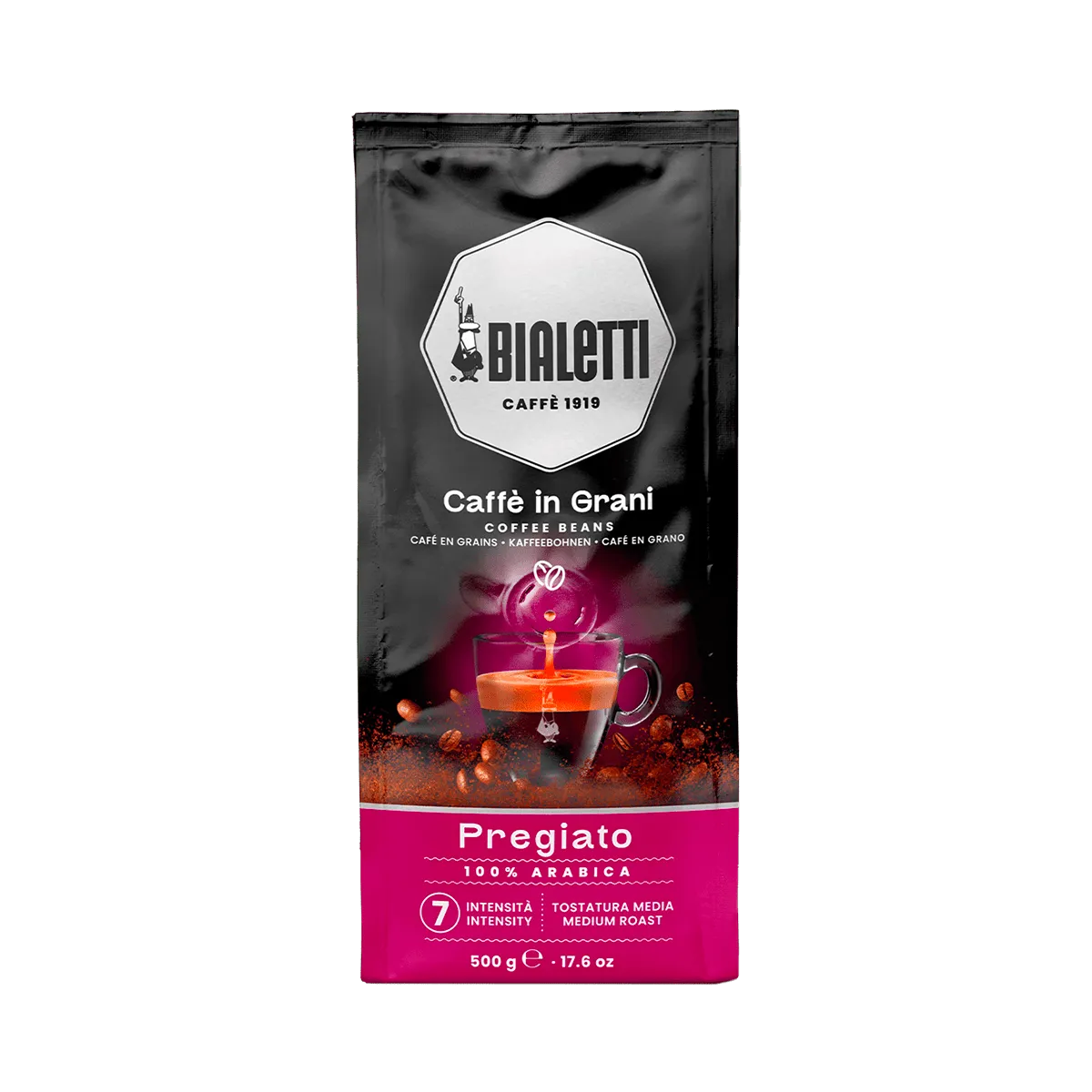 Café en grano Pregiato Bialetti 500 gr
