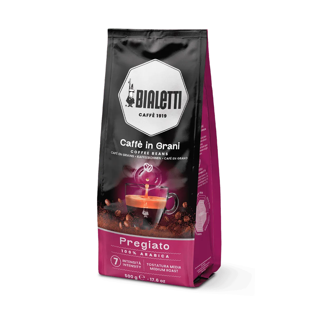 Café en grano Pregiato Bialetti 500 gr