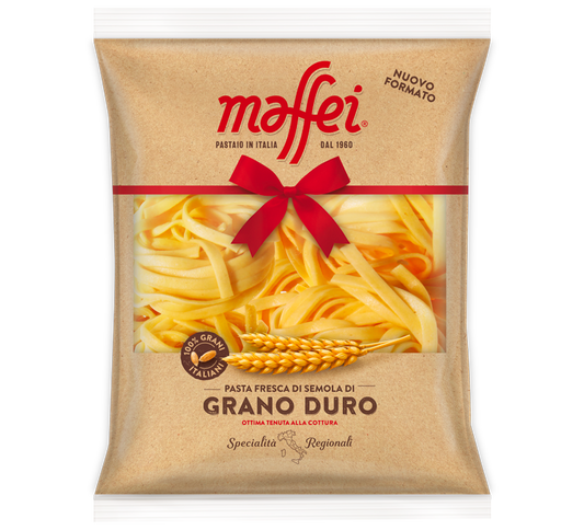 Scialatielli 500g Pasta fresca di Semola di Grano Duro Maffei