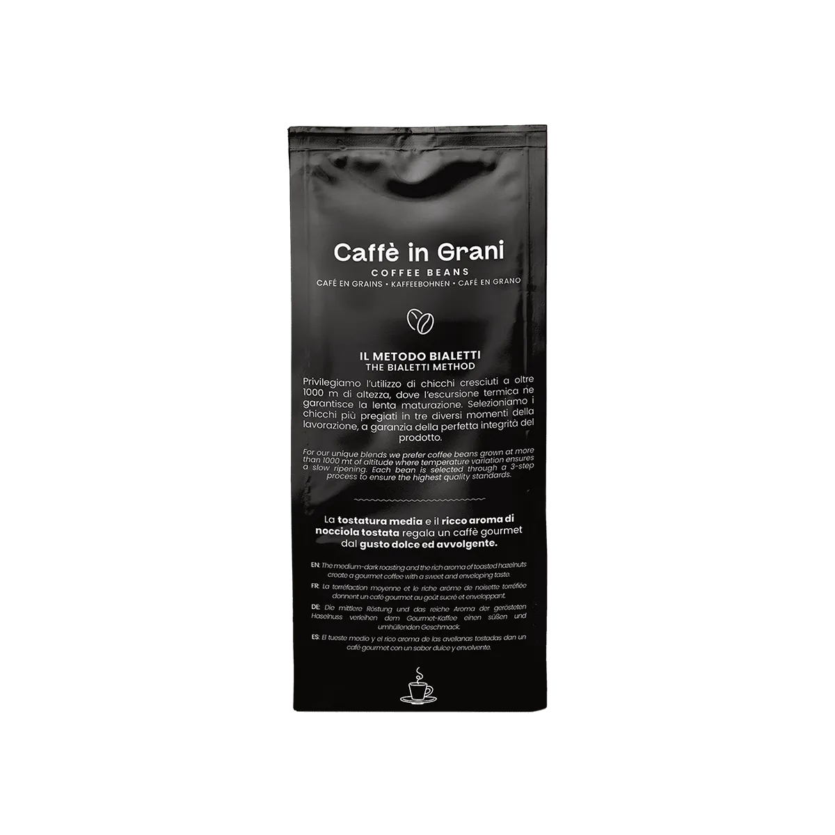Café en grano Nocciola Bialetti 500 g