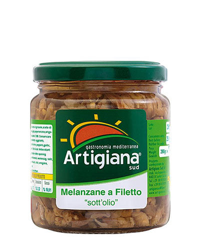 Melanzane a filetto 280 g Artigiana