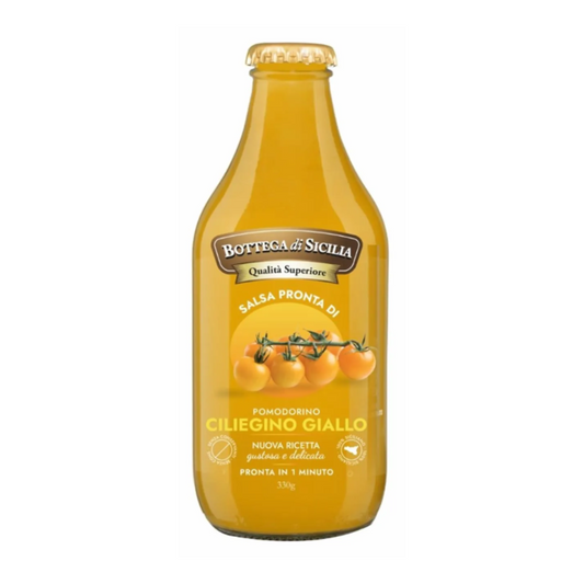 Salsa di ciliegino giallo 330 gr Bottega di Sicilia