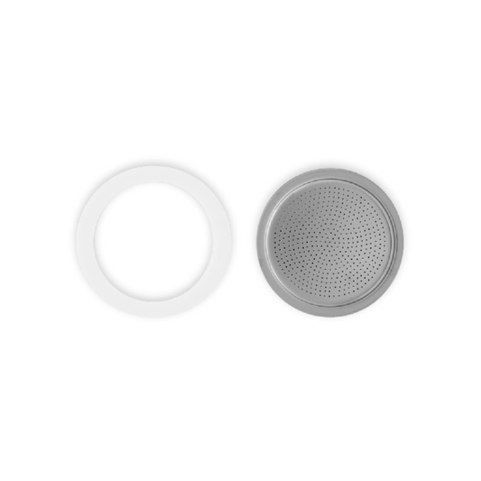 1 goma de silicona + 1 Filtro / Cafetera 1 Taza BIALETTI