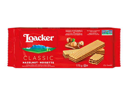 Wafer Gianduia Loacker 175g