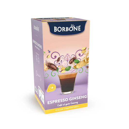 18 Cialde al Ginseng Borbone