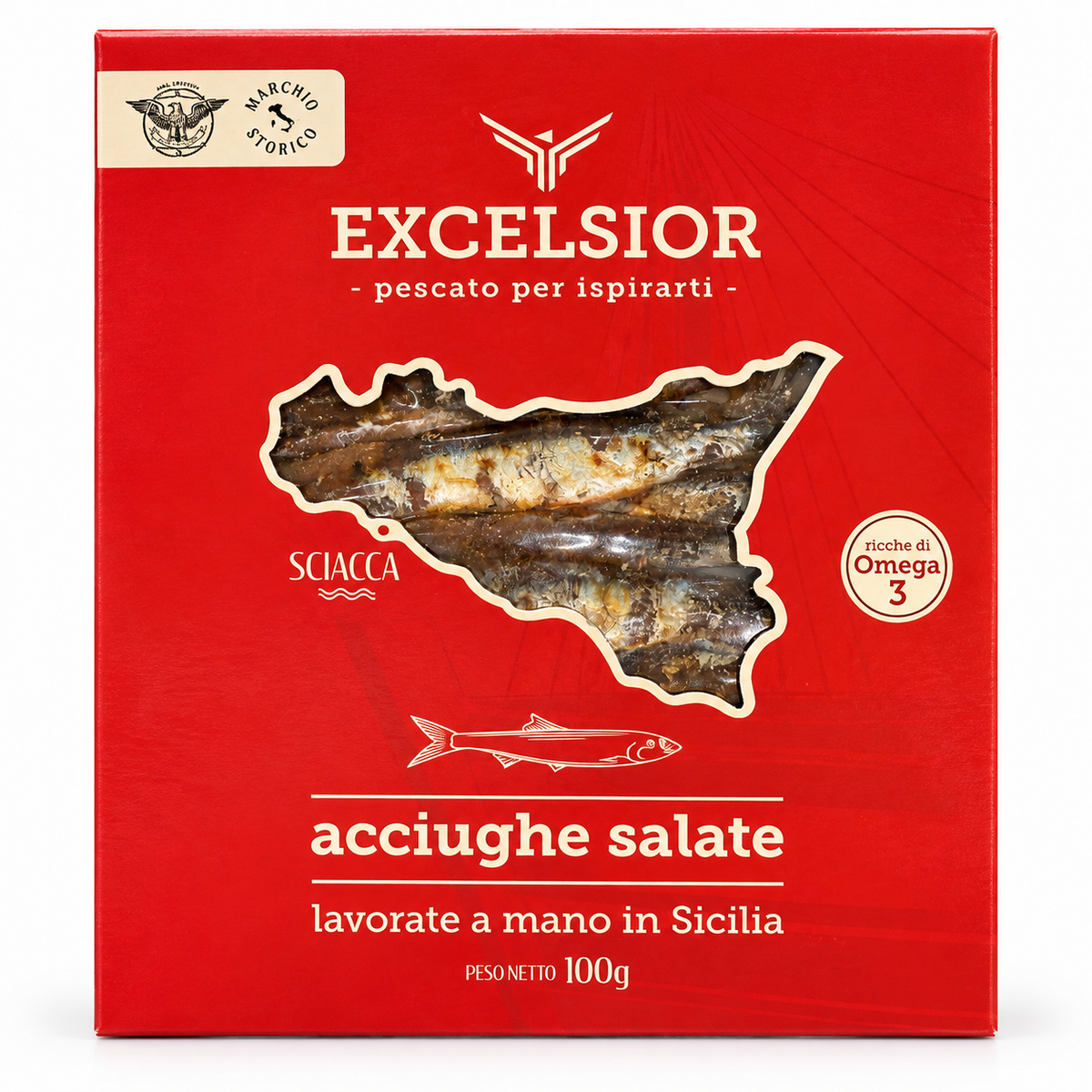 Acciughe di Sciacca Sicilia 100 g