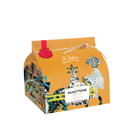 Panettone Artigianale con Albicocca e Cioccolato Di Stefano