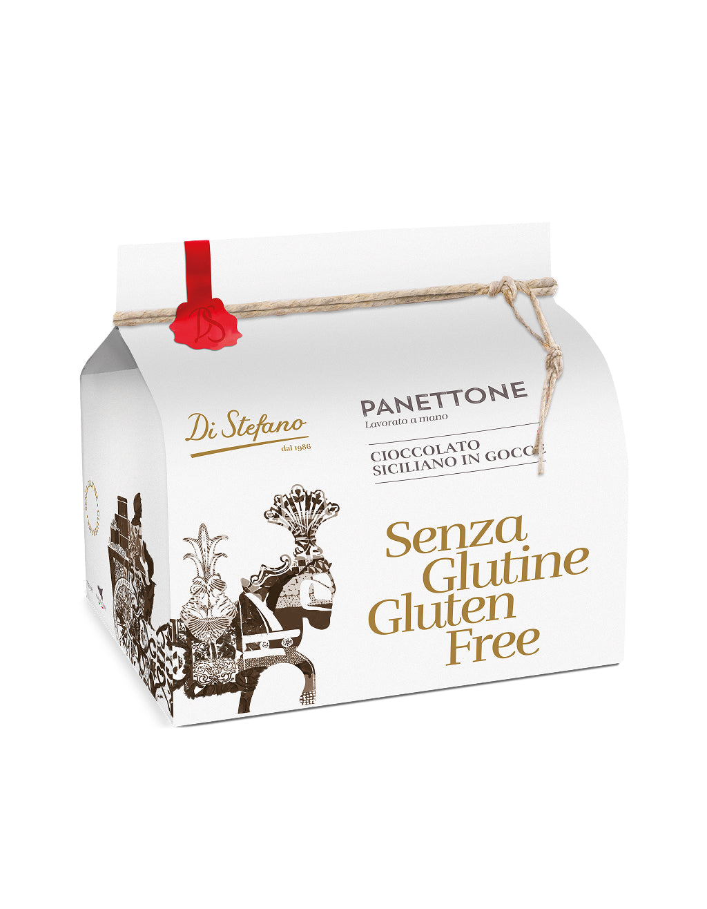 Panettone Artesanal CHOCOLATE Di Stefano SIN GLUTEN 750 g