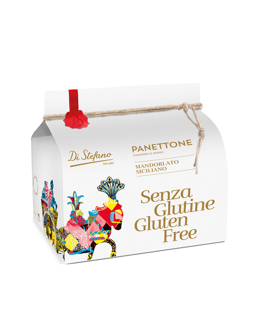 Panettone Artesanal MANDORLATO Di Stefano SIN GLUTEN 750 g