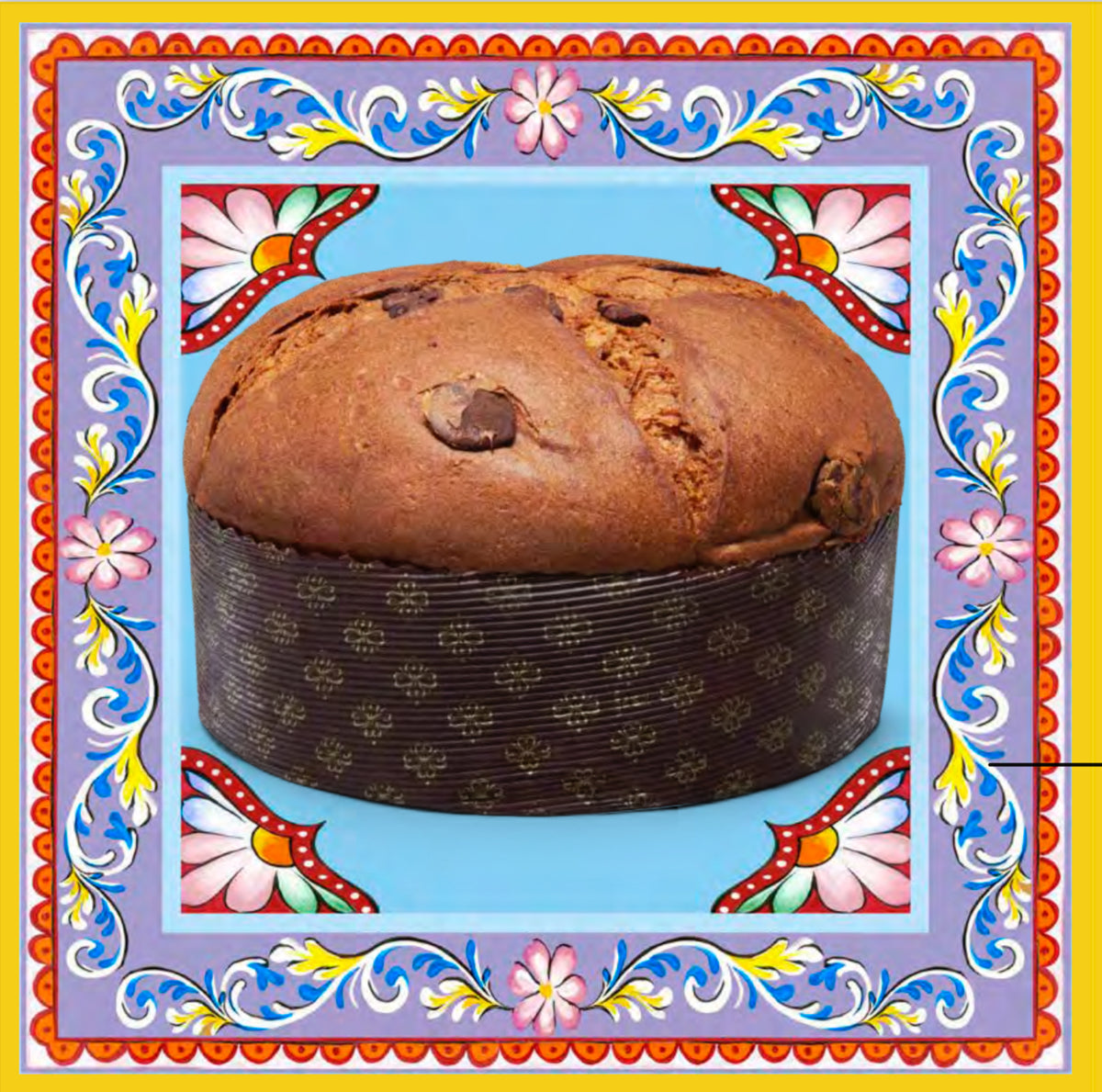 Panettone DOLCE&GABBANA Fiasconaro con CHOCOLATE 500 gr