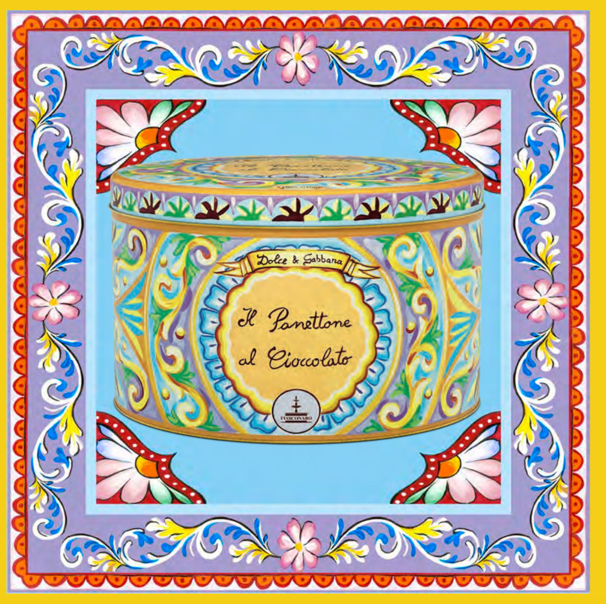 Panettone DOLCE&GABBANA Fiasconaro con CHOCOLATE 500 gr