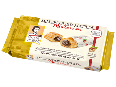 Millefoglie Nocciola 125 gr Matilde Vicenzi